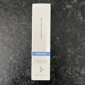 Rodan + Fields REDEFINE Triple Defense Lotion SPF 30 Step 3AM NIB! Exp 7/2027